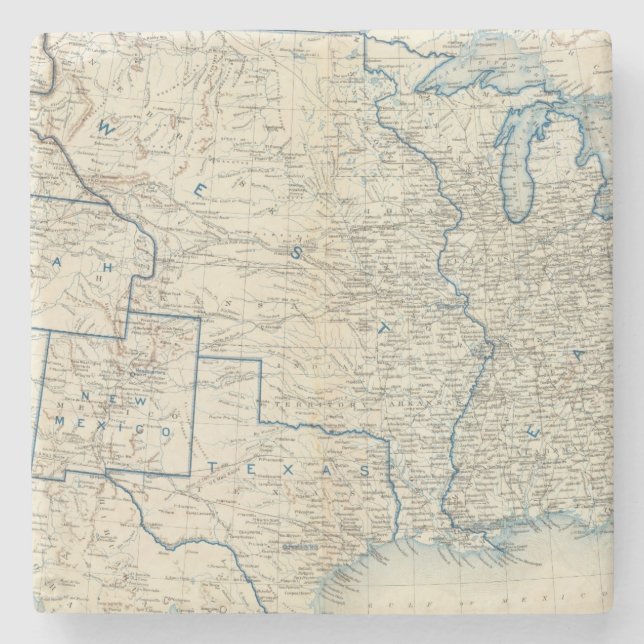 Porta-copo De Pedra EUA dezembro de 1860 (Frente)