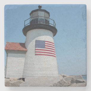 Porta-copo De Pedra EUA, Massachusetts, Nantucket. Brant Point