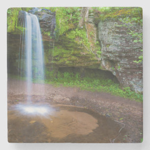 Porta-copo De Pedra EUA, Michigan. Scott's Falls In Upper Michigan
