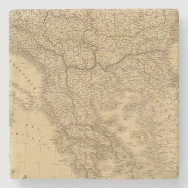 Porta-copo De Pedra Europa 23 (Frente)