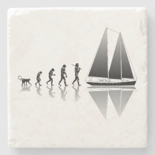 Porta-copo De Pedra Evolução do marinheiro