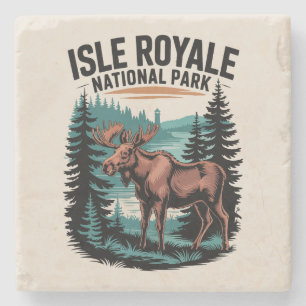 Porta-copo De Pedra Explore Isle Royale National Park Lake Superior