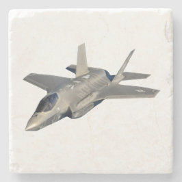 Porta-copo De Pedra F-35 Relâmpago II Combatente de Jato de Pantera