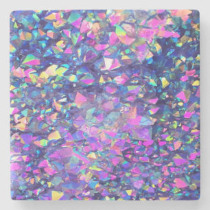 Porta-copo De Pedra Falln Bubble Crystals