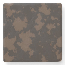 Faux Cow Impressão Black and Brown