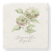 Favor de casamento personalizado Hortênsia Verde