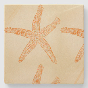 Porta-copo De Pedra Favor de presente náutico de estrela-do-mar coral 