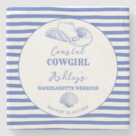 Porta-copo De Pedra Favoritos de Festa de solteira de Cowgirl da costa