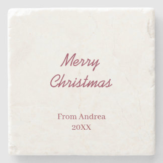 PORTA-COPO DE PEDRA FELIZ NATAL MARON DE NOME 20XX SIMPLES MINIMA
