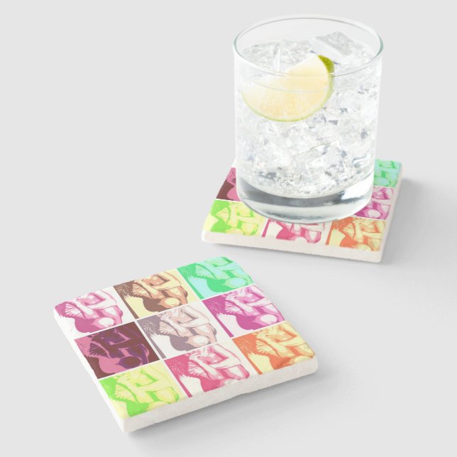 Porta-copo De Pedra Festa de Solteiro (Lateral)