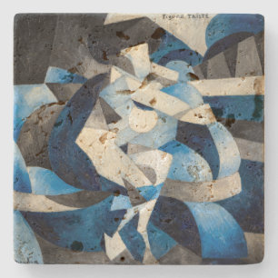 Porta-copo De Pedra Figura Triste   Francis Picabia  