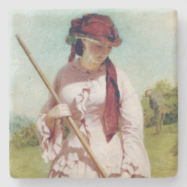 Porta-copo De Pedra Filha do agricultor (Beleza Rural)