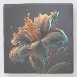 Porta-copo De Pedra Flor