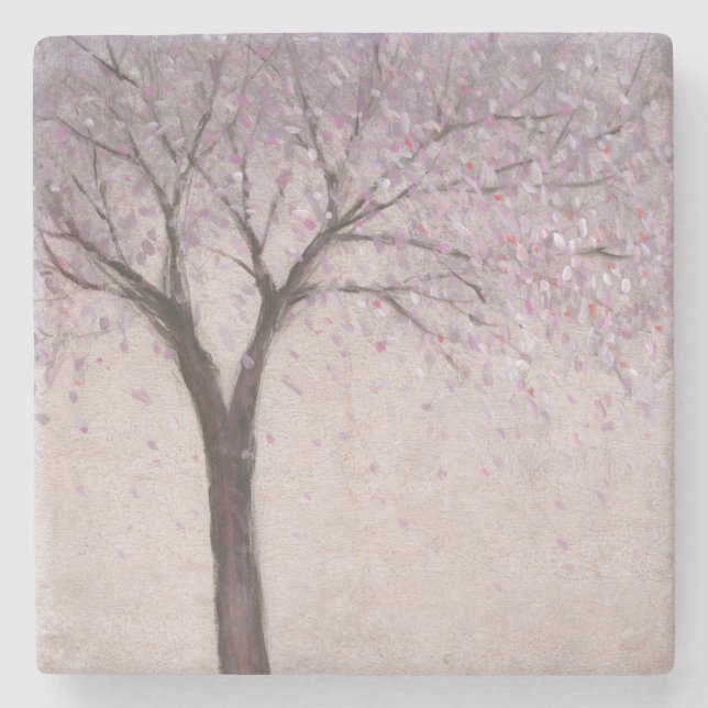 Porta-copo De Pedra Flor II Primavera (Frente)