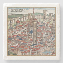 Florencia Colore Marble Porta copos