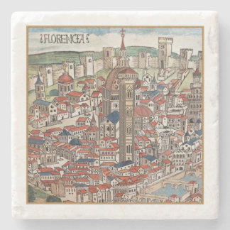 Porta-copo De Pedra Florencia Colore Marble Porta copos