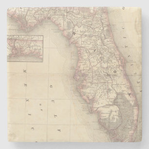 Porta-copo De Pedra Florida 10 2