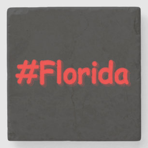 Porta-copo De Pedra "Flórida" Design. Comprar Agora