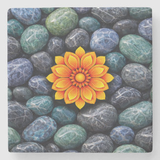 PORTA-COPO DE PEDRA FLOWER GIFT MOM DAUGHTER SISTER TEACHER FRIEND