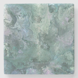 Porta-copo De Pedra Flutuando na Porta copos do Céu da Meia-Noite