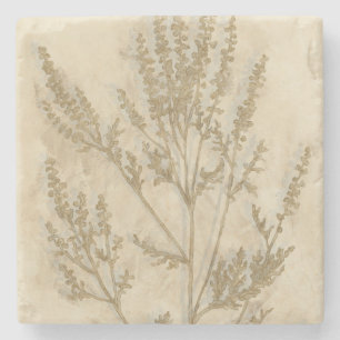 Porta-copo De Pedra Folhagem II