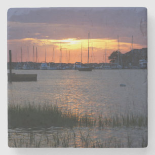 Porta-copo De Pedra Folly River Sunset