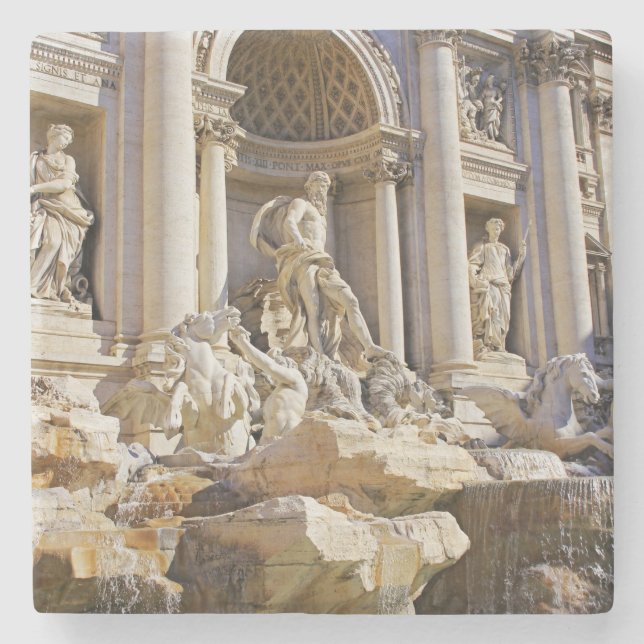 Porta-copo De Pedra fonte de Trevi (Frente)
