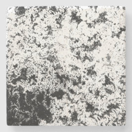 Porta-copo De Pedra Formação de "Nuvens" de Camisas Abstrato a Preto e