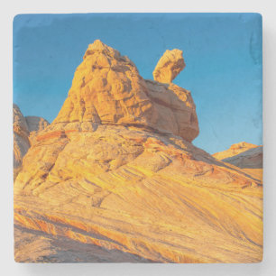 Porta-copo De Pedra Formações De Sandstone No Bolso Branco 3