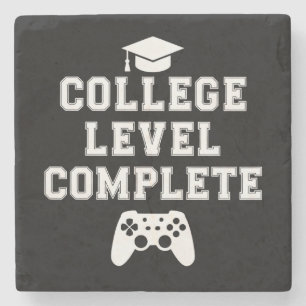 Porta-copo De Pedra Formatura de Nível Universitário Completa Gamer Jo
