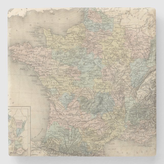 Porta-copo De Pedra France Feodale (Frente)