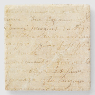 Porta-copo De Pedra fundo antigo francês do roteiro do vintage dos