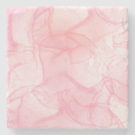 Porta-copo De Pedra Fundo de mármore rosa, fundo de arte fluida