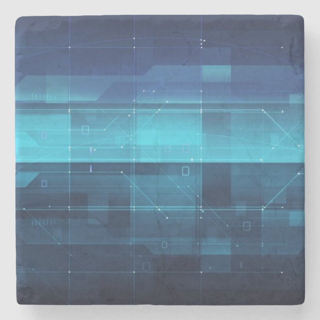 Porta-copo De Pedra Fundo digital da alta tecnologia (Frente)