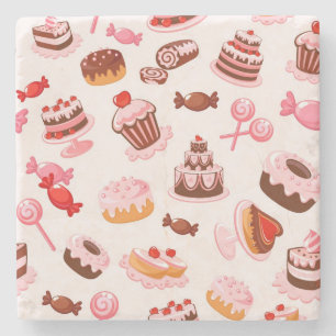 Porta-copo De Pedra Fundo doce