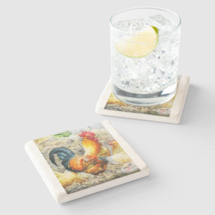 Porta-copo De Pedra Galo Ortoster