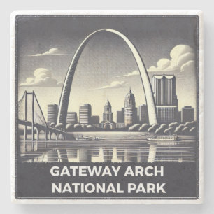 Porta-copo De Pedra Gateway Arch National Park