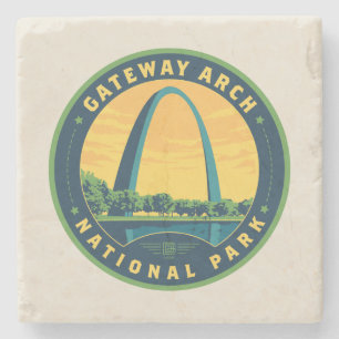 Porta-copo De Pedra Gateway Arch National Park