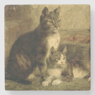 Porta-copo De Pedra Gatos, 1883