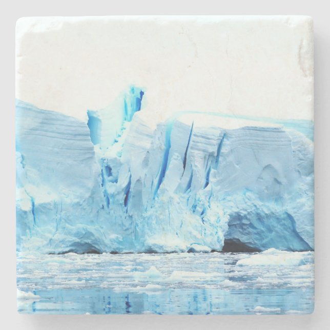 Porta-copo De Pedra Glaciar na Antártica (Frente)