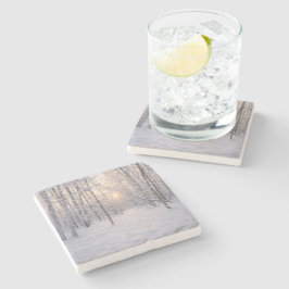 Porta-copo De Pedra Golden_winter_light