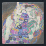 Porta-copo De Pedra Gustav Klimt - A Virgem<br><div class="desc">A Virgem / A Maiden - Gustav Klimt,  Oil on Canvas,  1913</div>