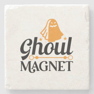 Porta-copo De Pedra Halloween Ghoul Magnet Aniversário