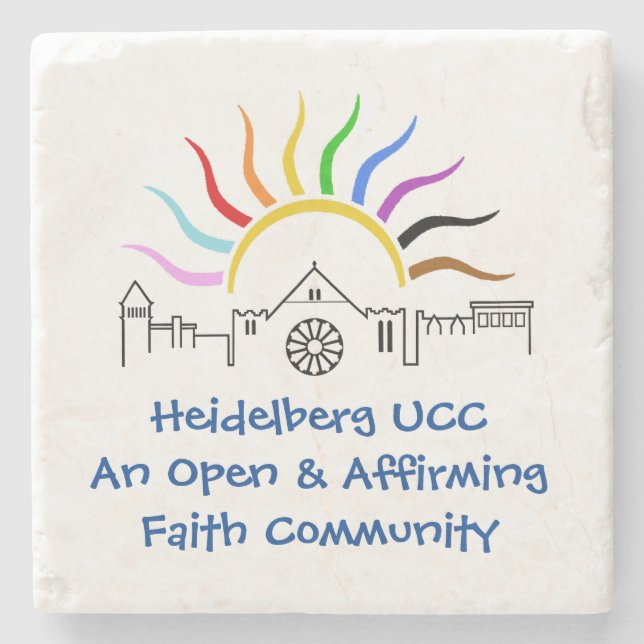 Porta-copo De Pedra Heidelberg Stone Porta copos (Frente)