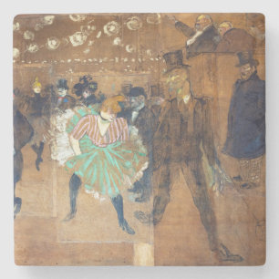 Porta-copo De Pedra Henri de Toulouse-Lautrec - Dança no Rouge