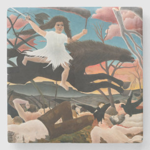 Porta-copo De Pedra Henri Rousseau - A Guerra