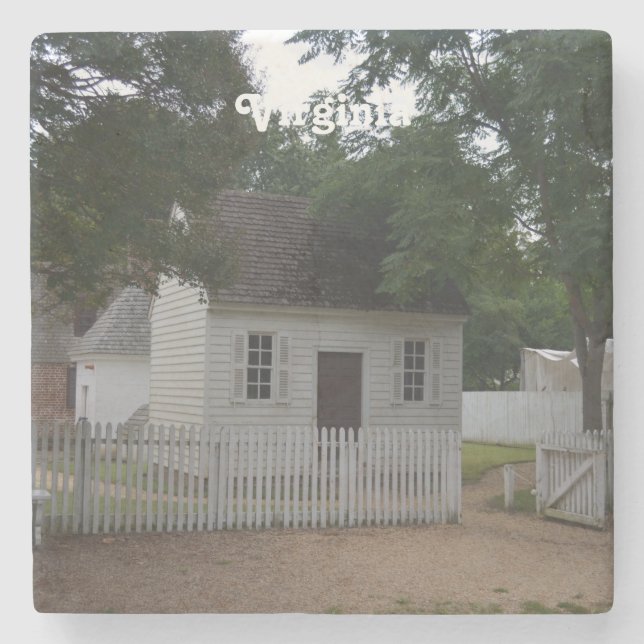 Porta-copo De Pedra Herdade de Williamsburg (Frente)