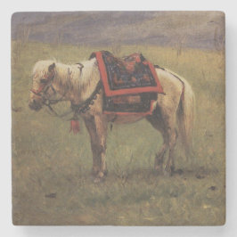 Porta-copo De Pedra Himalaia Pony (Cavalo Pequeno) (Vasily Vereshchagi