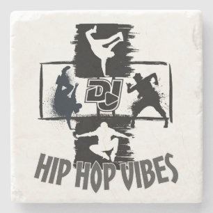 Porta-copo De Pedra Hip Hop Vibes 2.w