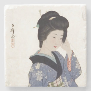 Porta-copo De Pedra Hirano Hakuho's Young Girl